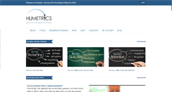 Desktop Screenshot of humetrics.com