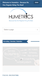 Mobile Screenshot of humetrics.com